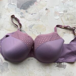 Victoria's Secret Purple Lace Bra
